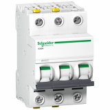 SCHNEIDER ELECTRIC - WYŁĄCZNIK NADPRĄDOWY B 6A 3 POLOWY CHARAKTERYSTYKA B IC60N - A9F03306