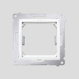 KONTAKT SIMON - ADAPTER NA OSPRZĘT STANDARDU (45×45 Mm) BIAŁY  *Do gniazd teleinformatycznych Simon Connect - DA45.01/11