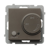 OSPEL - REGULATOR TEMPERATURY CZEKOLADOWY METAL SONATA - RTP-1R/m/40