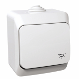 SCHNEIDER ELECTRIC - PRZYCISK 'ŚWIATŁO' BIAŁY CEDAR PLUS - WDE000513