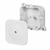 ELEKTRO-PLAST NASIELSK - PUSZKA NATYNK 84X84X40 BEZ WKŁADU IP42 HERMETYCZNA BIAŁY - 0214-00