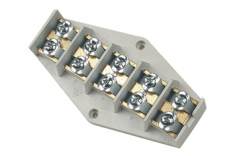 ELEKTRO-PLAST NASIELSK - PŁYTKA ROZGAŁĘŹNA 5X16 MM2 SZARY - 0966-00