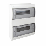 ZAKŁAD PRODUKCYJNO - HANDLOWY 'ELEKTRO-PLAST' SPÓŁKA Z OGRANICZONĄ ODPOWIEDZIALNOŚCIĄ - ROZDZIELNIA MODUŁOWA NATYNK 24 MODUŁY 2X12 IP40 Z LISTWĄ RN-12 FALA - 7.5
