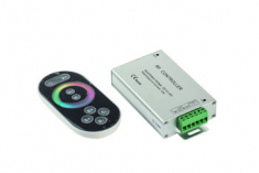 POLTRONIC - STEROWNIK RADIOWY Z PILOTEM DO TAŚM LED RGB 12A (4A/KANAŁ) - PD006601