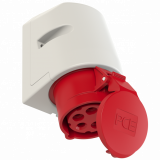 PCE - GNIAZDO STAŁE 16A 400V 3P+Z+N  - 115-6