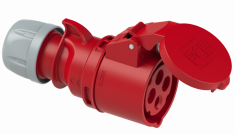 PCE - GNIAZDO PRZENOŚNE SHARK 16A 400V 3P+Z - 214-6