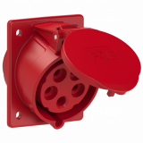 PCE - GNIAZDO TABLICOWE SKOŚNE TWIST  32A 400V 3P+Z+N 87x97mm  - 425-6