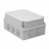 ELEKTROPLAST OPATÓWEK - PUSZKA NATYNK 198X148X96MM Z DŁAWICAMI IP65 HERMETYCZNA SZARY PH-3B,3 - 28.36