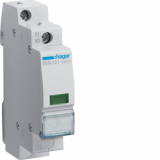 HAGER - LAMPKA MODUŁOWA LED POJEDYŃCZA ZASILANIE 230V SVN ZIELONY - SVN121