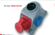 PCE - ZESTAW INSTALACYJNY Z GNIAZDEM COMBO-POL 16A 3P+Z+N 400V GNIAZDO 2P+Z 230V IP44 WYŁĄCZNIK 0-1 COMBO-POL - 96061541W