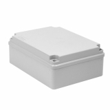 ZAKŁAD PRODUKCYJNO - HANDLOWY 'ELEKTRO-PLAST' SPÓŁKA Z OGRANICZONĄ ODPOWIEDZIALNOŚCIĄ - PUSZKA NATYNK 198X148X76MM BEZ OSŁABIEŃ IP65 HERMETYCZNA SZARY PH-3A,1 - 28.31