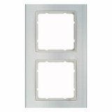 HAGER - RAMKA PODWÓJNA ALUMINIOWA BIAŁY B.3 - 10123904