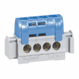 LEGRAND - LISTWA PRZYŁĄCZENIOWA 4 ZACISKI DŁ. 47MM DO NEDBOX RWN EKINOX TX XL3125 RN65 NIEBIESKI - 004840