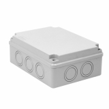 ZAKŁAD PRODUKCYJNO - HANDLOWY 'ELEKTRO-PLAST' SPÓŁKA Z OGRANICZONĄ ODPOWIEDZIALNOŚCIĄ - PUSZKA NATYNK 198X148X76MM Z OSŁABIENIAMI IP65 HERMETYCZNA SZARY PH-3A,2 - 28.32