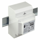 BREVE - TRANSFORMATOR JEDNOFAZOWY IP30 NA SZYNĘ TH35 W OBUDOWIE MODUŁOWEJ Z ZABEZPIECZENIEM PSS 50VA 230/ 24V - 16024-9994