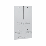 ELEKTROPLAST OPATÓWEK - TABLICA LICZNIKOWA T-1FAZA/3FAZY-B/Z-12 UNIWERSALNA NOVA BEZ ZABEZPIECZEŃ IP20 200X350X12MM - 10.14
