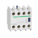 SCHNEIDER ELECTRIC - STYKI POMOCNICZE 2NO+2NC MONTAŻ CZOŁOWY LADN22 - LADN22