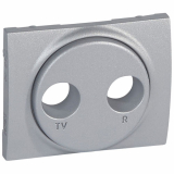 LEGRAND - PLAKIETKA DO GNIAZD ANTENOWYCH TV-RD METALIC SISTENA LIFE - 771372
