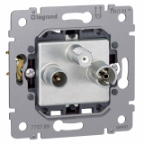LEGRAND - GNIAZDO ANTENOWE TV-RD-SAT TYPU GWIAZDA 2400MHZ-1.5DB SISTENA LIFE - 775789