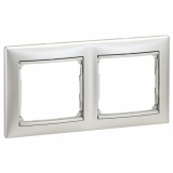 LEGRAND - RAMKA PODWÓJNA POZIOMA ALUMINIUM VALENA - 770152
