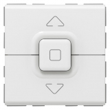 LEGRAND - PRZYCISK STEROWANIA ROLET 500W - 2 MODUŁY BIAŁY MOSAIC - 077025