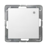 OSPEL - ŁĄCZNIK KRZYŻOWY ZACISKI AUTOMATYCZNE 16AX 250V IP20 BIAŁY IMPRESJA - ŁP-4Y/m/00