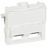 LEGRAND - GNIAZDO KOMPUTEROWE PODWÓJNE 2M 2XRJ45 KAT.6 UTP MOSAIK - 076502