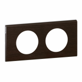 LEGRAND - RAMKA PODWÓJNA POZIOMA/PIONOWA DREWNO WENGE CELIANE - 069202