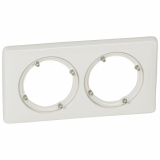 LEGRAND - RAMKA PODWÓJNA POZIOMA/PIONOWA IP44 BIAŁY CELIANE - 069072