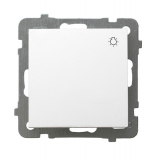 OSPEL - ŁĄCZNIK ZWIERNY ŚWIATŁO ZACISKI ŚRUBOWE 10AX 250V IP20 BIAŁY AS - ŁP-5G/m/00