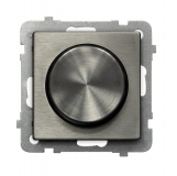 OSPEL - ŚCIEMNIACZ PRZYCISKOWO-OBROTOWY 40-400W STAL INOX SONATA - ŁP-8RM/m/37