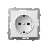 OSPEL - GNIAZDO POJEDYNCZE Z UZIEMIENIEM SCHUKO SONATA - GP-1RS/m/00