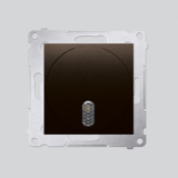 KONTAKT SIMON - Dzwonek elektroniczny (moduł) 8–12 V~; brąz mat - DDT1.01/46