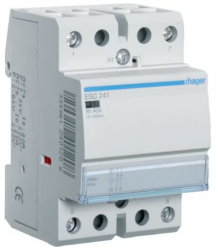 HAGER - STYCZNIK 2NC 40A 230V AC. - ESC241