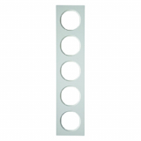 HAGER - RAMKA PIĘCIOKROTNA BIAŁY POŁYSK R.3 - 10152289