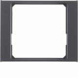 HAGER - PIERŚCIEŃ ADAPTACYJNY DO PŁYTKI CENTRALNEJ 50 X 50 MM ANTRACYT MAT LAKIEROWANY K.1 - 11087106