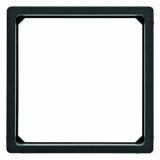 HAGER - PIERŚCIEŃ ADAPTACYJNY DO PŁYTKI CZOŁOWEJ 50 X 50 MM ANTRACYT AKSAMIT Q.1/Q.3 - 11096076