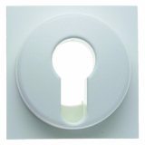 HAGER - ELEMENT CENTRALNY DO ŁĄCZNIKA NA KLUCZ BIAŁY POŁYSK S.1/B.3/B.7  - 15078989
