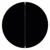 HAGER - PRZYCISK PODWÓJNY DO ŚCIEMNIACZA PRZYCISKOWEGO CZARNY POŁYSK R.1/R.3/R.CLASSIC - 85142131