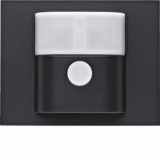 HAGER - NASADKA CZUJNIKA RUCHU KOMFORT 1.1 M QUICKLINK ANTRACYT MAT K.1 KNX RF - 85345175