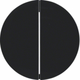 HAGER - PRZYCISK POCZWÓRNY DO ŚCIEMNIACZA PRZYCISKOWEGO QUICKLINK CZARNY POŁYSK R.1/R.3/R.CLASSIC/SERIE 1930/GLAS KNX RF  - 85648131