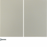 HAGER - PRZYCISK POCZWÓRNY DO ŚCIEMNIACZA PRZYCISKOWEGO QUICKLINK STAL LAKIEROWANA K.5 KNX RF - 85648173
