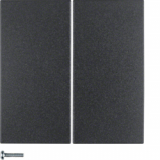 HAGER - PRZYCISK POCZWÓRNY DO ŚCIEMNIACZA PRZYCISKOWEGO QUICKLINK ANTRACYT MAT B.KWADRAT/S.1/B.3/B.7 KNX RF - 85648185