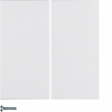 HAGER - PRZYCISK POCZWÓRNY DO ŚCIEMNIACZA PRZYCISKOWEGO QUICKLINK BIAŁY MAT S.1/B.3/B.7 KNX RF - 85648188