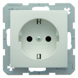 HAGER - GNIAZDO SCHUKO BIAŁY POŁYSK S.1/B.3/B.7 - 41438989