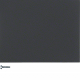 HAGER - PRZYCISK POJEDYNCZY ANTRACYT MAT K.1 - 85141175