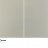 HAGER - PRZYCISK PODWÓJNY STAL SZLACHETNA LAKIEROWANY K.5 - 85142173