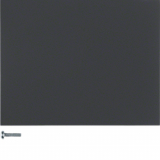HAGER - PRZYCISK POJEDYNCZY QUICKLINK ANTRACYT MAT K.1 KNX RF  - 85145175