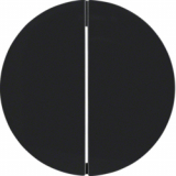 HAGER - PRZYCISK PODWÓJNY QUICKLINK CZARNY POŁYSK R.1/R.3 KNX RF  - 85146131