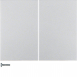 HAGER - PRZYCISK PODWÓJNY QUICKLINK ALU LAKIEROWANY K.5 KNX RF - 85146177